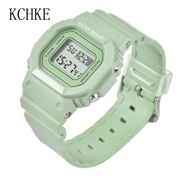 wristwatches kchke watch ladies digital women watches fitness sport 3bar waterproof wrist luminous led display satch, Slivery;brown
wristwatches kchke watch ladies digital women watches fitness sport 3bar waterproof wrist luminous led display satch, Slivery;brown