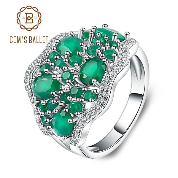 cluster rings gem's ballet 4.77ct natural green agate gemstone vintage solid 925 sterling silver fine jewelry for women elegant gift, Golden;silver
cluster rings gem's ballet 4.77ct natural green agate gemstone vintage solid 925 sterling silver fine jewelry for women elegant gift, Golden;silver