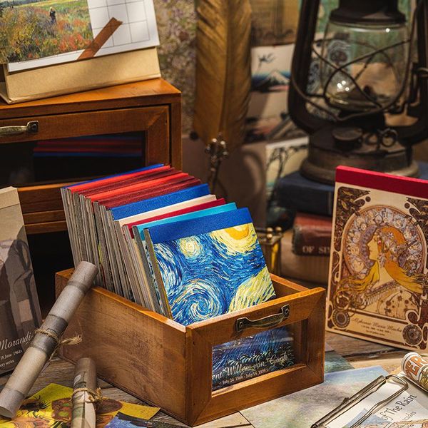 gift wrap 8 design world famous painting school series po frame sticker creative mini pocket decoration diy material
gift wrap 8 design world famous painting school series po frame sticker creative mini pocket decoration diy material