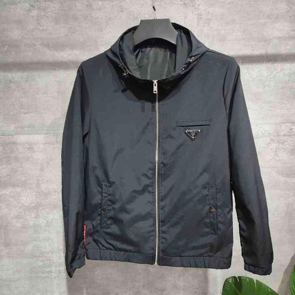 designerautumn new clothing pra p family jacket men's business leisure large hooded classic triangle coat trendbalencaiga, Black;brown
designerautumn new clothing pra p family jacket men's business leisure large hooded classic triangle coat trendbalencaiga, Black;brown