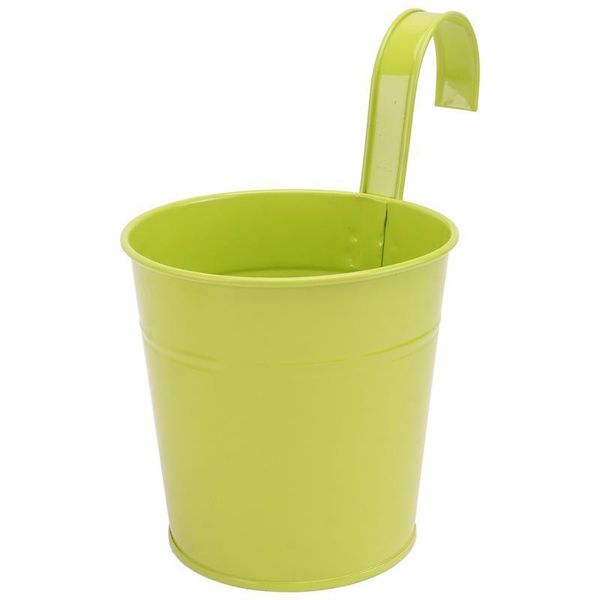 planters & pots colorful iron flower pot hanging balcony garden plant planter metal bucket holders(small, green)
planters & pots colorful iron flower pot hanging balcony garden plant planter metal bucket holders(small, green)