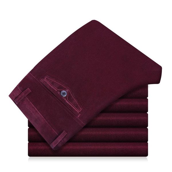 men's pants classic fashion autumn and winter trousers corduroy korean style solid color streetwear business straight-leg, Black
men's pants classic fashion autumn and winter trousers corduroy korean style solid color streetwear business straight-leg, Black