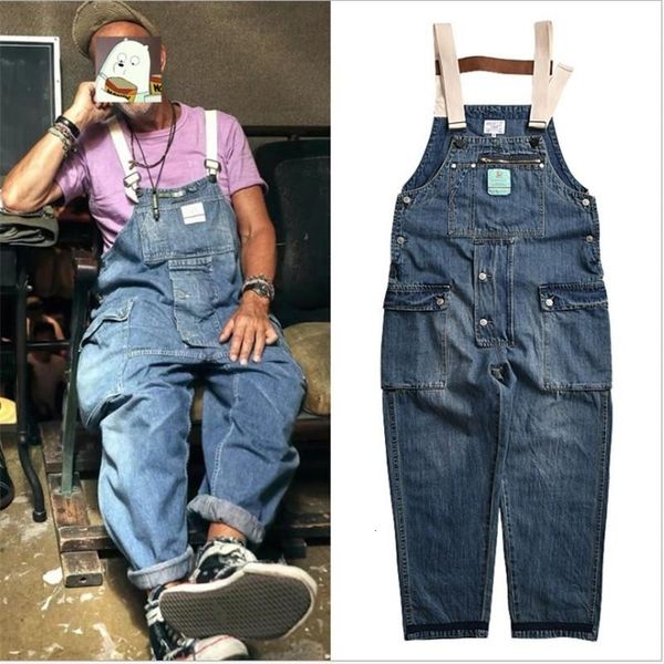 wash water to make old blue jean overalls men multi-pocket suspenders workers jumpsuits hip hop pants men's jeans hec3
wash water to make old blue jean overalls men multi-pocket suspenders workers jumpsuits hip hop pants men's jeans hec3