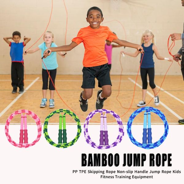 non-slip handle skipping rope bamboo student jump sports fitness training exercise workout equipment tool accessories ropes
non-slip handle skipping rope bamboo student jump sports fitness training exercise workout equipment tool accessories ropes