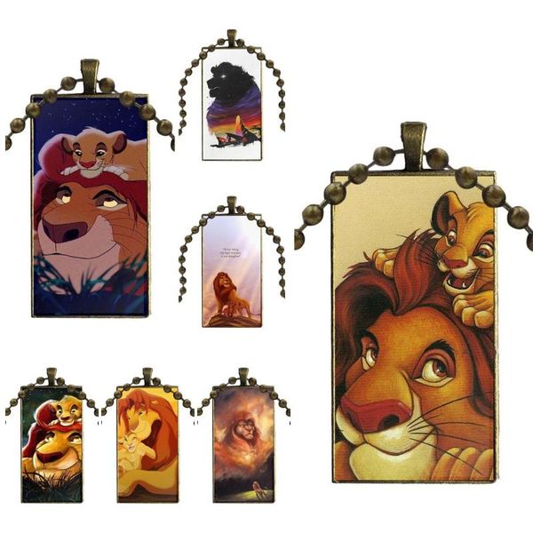 jewelry with bronze plated glass cabochon choker long pendant rectangle necklace for women christmas gift lion king necklaces, Silver
jewelry with bronze plated glass cabochon choker long pendant rectangle necklace for women christmas gift lion king necklaces, Silver