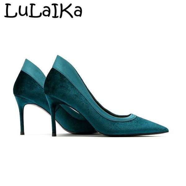 dress shoes 2021 spring and autumn women's simple silk suede pointed toe shallow mouth color matching banquet high heels, Black
dress shoes 2021 spring and autumn women's simple silk suede pointed toe shallow mouth color matching banquet high heels, Black