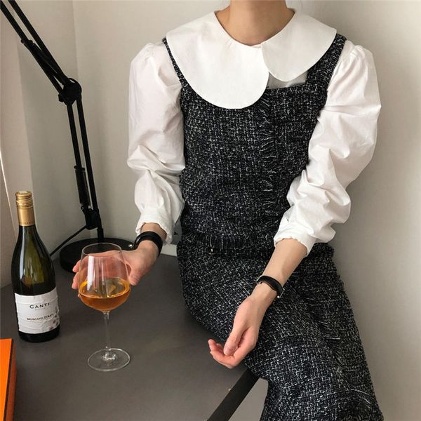 shirt fancy korean all the fashionable women's brief striped shirts 2021 female color-hit high street selling lady sweaters, White
shirt fancy korean all the fashionable women's brief striped shirts 2021 female color-hit high street selling lady sweaters, White