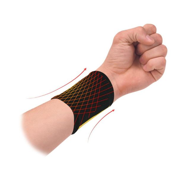 wrist support colorful sweat compression wristband summer thin knitted sports nylon protective, Black;red
wrist support colorful sweat compression wristband summer thin knitted sports nylon protective, Black;red