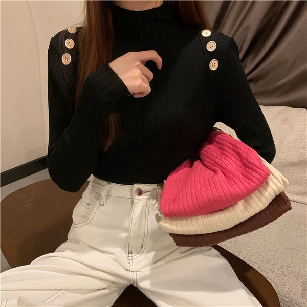 fashion women's sweaters 2021 autumn and winter streetwear casual ladies sweater women clothing wholesale, White;black
fashion women's sweaters 2021 autumn and winter streetwear casual ladies sweater women clothing wholesale, White;black