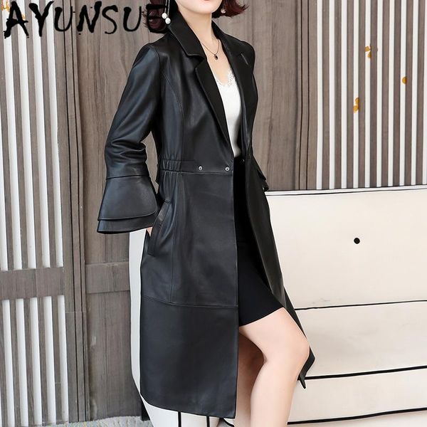 100% genuine leather jacket women clothing 2021 motorcycle real sheepskin coat female long natural chaqueta 8002 women's & faux, Black
100% genuine leather jacket women clothing 2021 motorcycle real sheepskin coat female long natural chaqueta 8002 women's & faux, Black