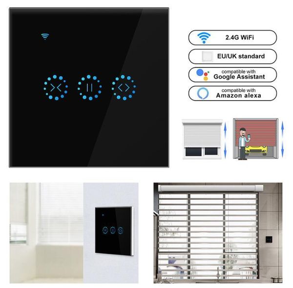 smart home control wifi curtain blinds module switch voice eu remote googlehome alexa
smart home control wifi curtain blinds module switch voice eu remote googlehome alexa