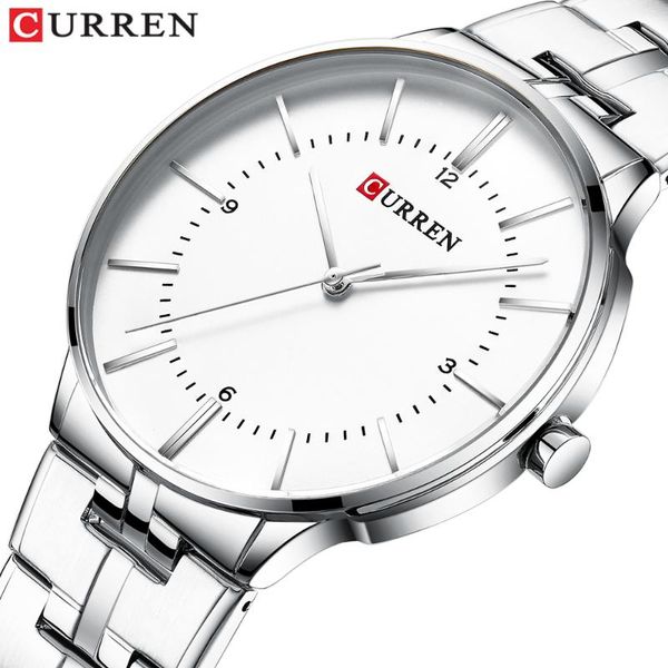 wristwatches curren fashion quartz watch men sports wrist clock hour male relogio masculino, Slivery;brown
wristwatches curren fashion quartz watch men sports wrist clock hour male relogio masculino, Slivery;brown