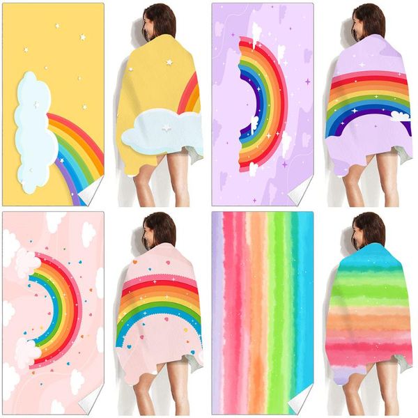 towel rainbow large bath towels for adults bathroom printed microfiber toalla playa beach sunblock shawl serviette de bain
towel rainbow large bath towels for adults bathroom printed microfiber toalla playa beach sunblock shawl serviette de bain
