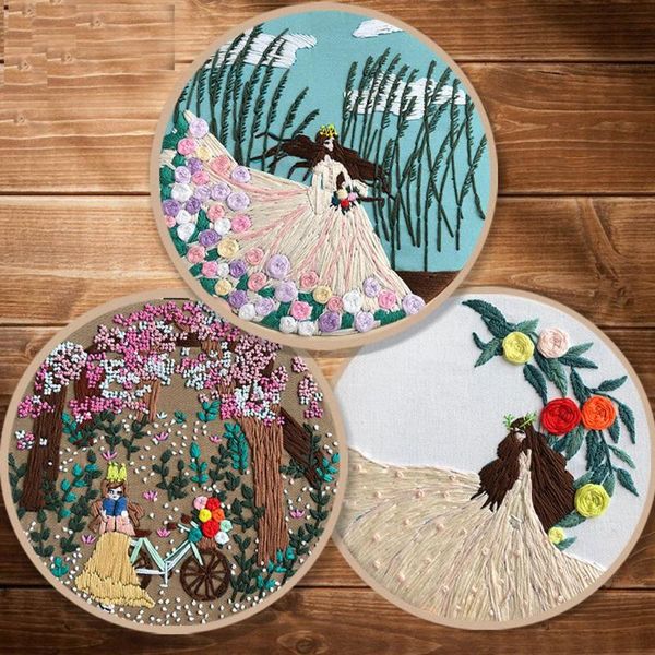 other arts and crafts cute girls handwork needlework cross stitch kit for beginner flower diy needle craft ribbon painting embroidery hoop h
other arts and crafts cute girls handwork needlework cross stitch kit for beginner flower diy needle craft ribbon painting embroidery hoop h