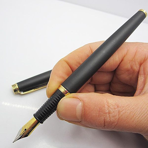 old stock vintage hero 399 fountain pen fine nib 1997s writing stationery black frosted metal pens collection using 1pcs
old stock vintage hero 399 fountain pen fine nib 1997s writing stationery black frosted metal pens collection using 1pcs