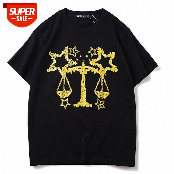 t shirt tide brand hip-hop twelve constellations libra pure cotton loose couple short-sleeved t-shirt student youth #io6m, White;black
t shirt tide brand hip-hop twelve constellations libra pure cotton loose couple short-sleeved t-shirt student youth #io6m, White;black