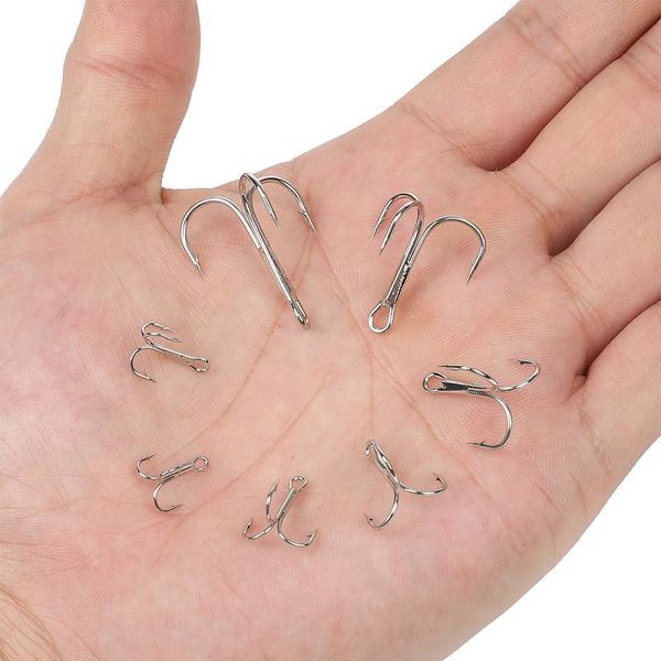 fishing hooks 50pcs/ set treble fishhooksblack nicle barbed fishhooks super sharp carp sea tackle accessories triple
fishing hooks 50pcs/ set treble fishhooksblack nicle barbed fishhooks super sharp carp sea tackle accessories triple