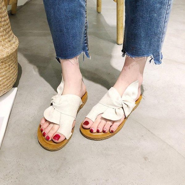slippers women's shoes flat non-slip bows out 2021 summer sandals outside beach, Black
slippers women's shoes flat non-slip bows out 2021 summer sandals outside beach, Black