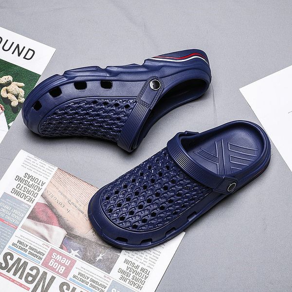 original slippers summer sell well sandy beach outdoor hole shoes flip-flops lady gentlemen walking shower room indoor, Black
original slippers summer sell well sandy beach outdoor hole shoes flip-flops lady gentlemen walking shower room indoor, Black