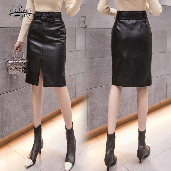 fashion high waist slim a-line autumn winter pu leather skirt chic split bag hip mid-length black 12129 210508
fashion high waist slim a-line autumn winter pu leather skirt chic split bag hip mid-length black 12129 210508