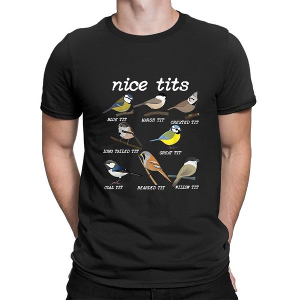 men's t-shirts oversized t shirt nice tits funny bird watching, tit birds birdwatcher short sleeve tee t-shirt, White;black
men's t-shirts oversized t shirt nice tits funny bird watching, tit birds birdwatcher short sleeve tee t-shirt, White;black