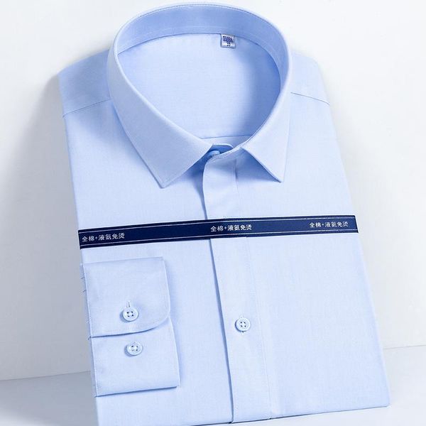 men's dress shirts 100% cotton non-iron long sleeve solid office shirt pocket-less design standard-fit formal business classic, White;black
men's dress shirts 100% cotton non-iron long sleeve solid office shirt pocket-less design standard-fit formal business classic, White;black