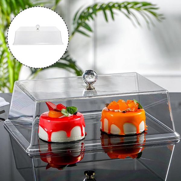 kitchen storage & organization 1pc household food cover transparent dust proof shade
kitchen storage & organization 1pc household food cover transparent dust proof shade