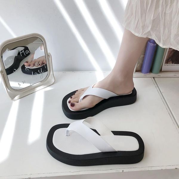 flip-flops women's 2021 summer fashion wild net red flat-bottomed platform sandals and slippers m1590, Black
flip-flops women's 2021 summer fashion wild net red flat-bottomed platform sandals and slippers m1590, Black