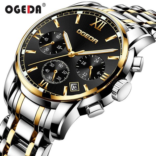 wristwatches ogeda brand men's 2021 sports luxury watch leisure business time quartz waterproof clock relogio masculino, Slivery;brown
wristwatches ogeda brand men's 2021 sports luxury watch leisure business time quartz waterproof clock relogio masculino, Slivery;brown