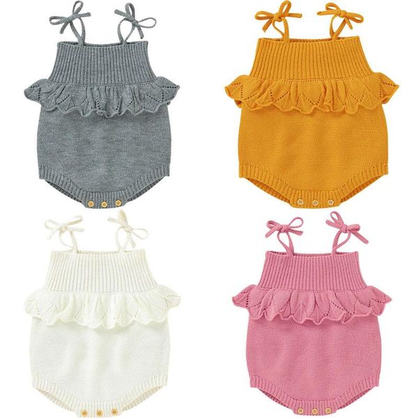 born baby girls boys knitted romper clothes cotton cute rompers ruffle infant sleeveless jumpsuit jumpsuits, Blue
born baby girls boys knitted romper clothes cotton cute rompers ruffle infant sleeveless jumpsuit jumpsuits, Blue