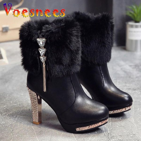 boots women shoes winter warm thick heel platform fashion furry 2022 bright diamond tassels christmas lady mid-calf, Black
boots women shoes winter warm thick heel platform fashion furry 2022 bright diamond tassels christmas lady mid-calf, Black
