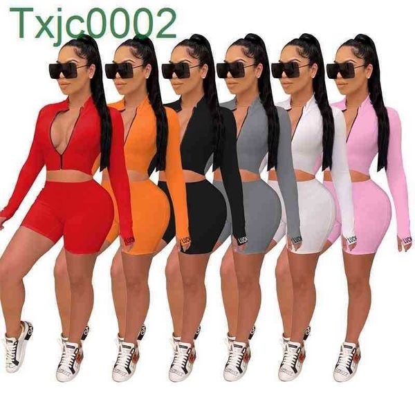 women two pieces pants designer tracksuit printed elastic pit strip tight sports outfits clothes zipper cardigan sportwear, White
women two pieces pants designer tracksuit printed elastic pit strip tight sports outfits clothes zipper cardigan sportwear, White