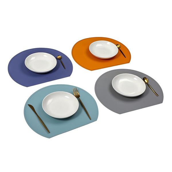 mats & pads fan-shaped silicone placemat color household bowl mat western food non-slip waterproof table insulation pad
mats & pads fan-shaped silicone placemat color household bowl mat western food non-slip waterproof table insulation pad