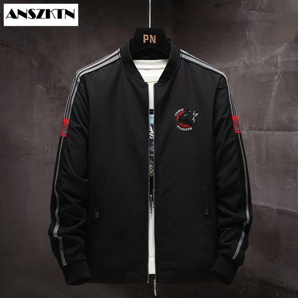 men's jackets anszktn fashion bomber zipper plus size jacket male casual streetwear hip hop slim fit pilot sport coat men clothing, Black;brown
men's jackets anszktn fashion bomber zipper plus size jacket male casual streetwear hip hop slim fit pilot sport coat men clothing, Black;brown