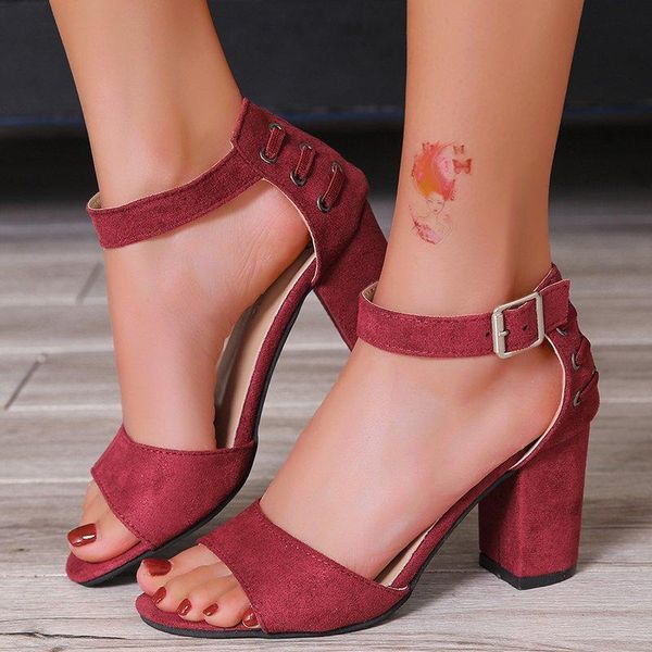 dress shoes luxury women pumps square heel high heels breathable ladies sandals wedding brand fashion suede leather lady, Black
dress shoes luxury women pumps square heel high heels breathable ladies sandals wedding brand fashion suede leather lady, Black