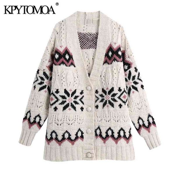 women fashion jacquard loose cable-knit cardigan sweater v neck long sleeve female outerwear chic 210420, White;black
women fashion jacquard loose cable-knit cardigan sweater v neck long sleeve female outerwear chic 210420, White;black