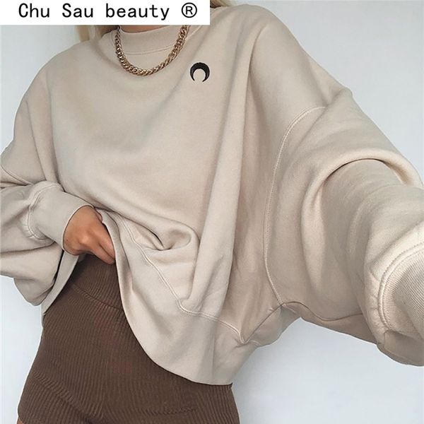 fashion spring autumn sweatshirts long sleeve o-neck solid cotton pullovers casual loose women oversize sweatshirt vintage 210508, Black
fashion spring autumn sweatshirts long sleeve o-neck solid cotton pullovers casual loose women oversize sweatshirt vintage 210508, Black
