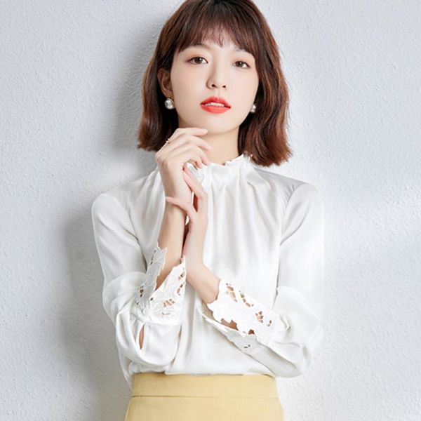 women's blouses & shirts fashion white chiffon shirt women lace blouse casual long sleeve stand collar pleated office ladies work all
women's blouses & shirts fashion white chiffon shirt women lace blouse casual long sleeve stand collar pleated office ladies work all