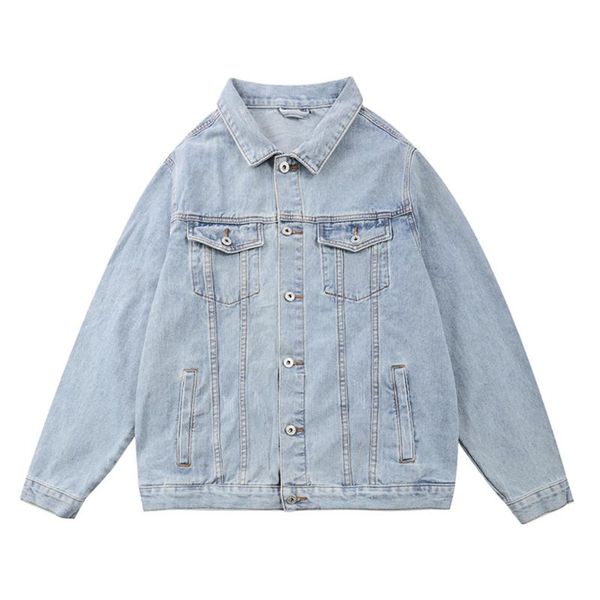 men's jackets distressed denim jacket mens autumn lapel jeans casual loose long sleeve outerwear men, Black;brown
men's jackets distressed denim jacket mens autumn lapel jeans casual loose long sleeve outerwear men, Black;brown