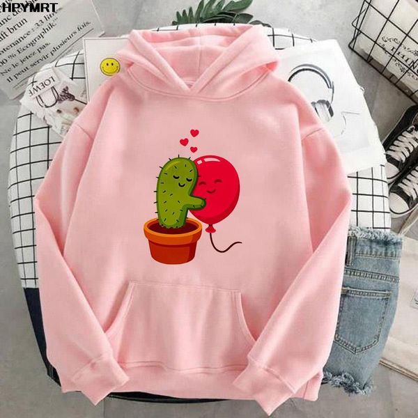 women's hoodies & sweatshirts funny cactus balloon printing women oversized sweatshirt hooded aesthetic hoodie ladies clothing female p, Black
women's hoodies & sweatshirts funny cactus balloon printing women oversized sweatshirt hooded aesthetic hoodie ladies clothing female p, Black