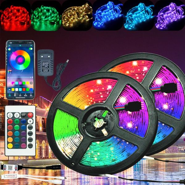 strips ir led strip light luces rgb flexible lamp tape ribbon with diode fita for christmas 5m 10m lights
strips ir led strip light luces rgb flexible lamp tape ribbon with diode fita for christmas 5m 10m lights