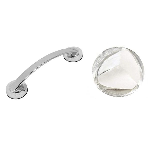 handles & pulls suction cup style handrail handle strong sucker installation hand grip with corner protector (12 pack)
handles & pulls suction cup style handrail handle strong sucker installation hand grip with corner protector (12 pack)
