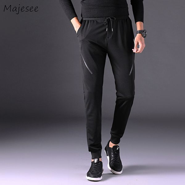 pants men fashion autumn full length drawstring pockets plus size pencil pant mens trends slim korean style all-match trouser, Black
pants men fashion autumn full length drawstring pockets plus size pencil pant mens trends slim korean style all-match trouser, Black