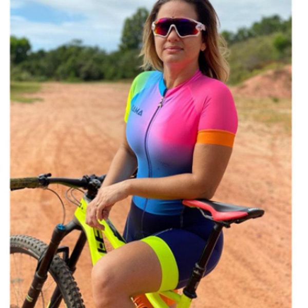 racing sets 2021xama pro women's clothes cycling skinsuit triathlon macaquinho ciclismo feminino bicycling gel pink pad jumpsuit kits, Black;blue
racing sets 2021xama pro women's clothes cycling skinsuit triathlon macaquinho ciclismo feminino bicycling gel pink pad jumpsuit kits, Black;blue