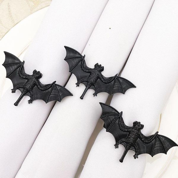 napkin rings 12pcs/lot style black bat ring el halloween button alloy deskdecoration
napkin rings 12pcs/lot style black bat ring el halloween button alloy deskdecoration