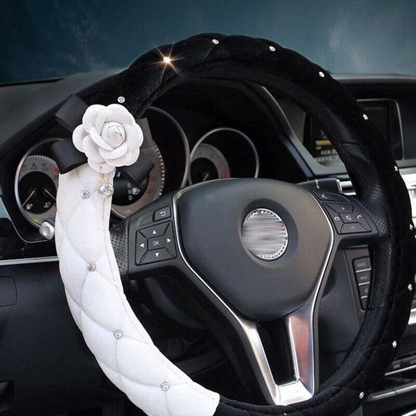 steering wheel covers 15 inch anti slip universal camellia plush car suv cover for women
steering wheel covers 15 inch anti slip universal camellia plush car suv cover for women