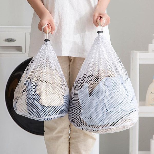 drawstring washing bag fine machine special protective thickened large mesh foldable modern protects clothes laundry bags
drawstring washing bag fine machine special protective thickened large mesh foldable modern protects clothes laundry bags