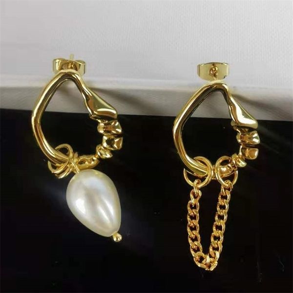 75%off outlet onlinesaijia new baroque pearl pendant simple carving pearl asymmetric chain earrings, Silver
75%off outlet onlinesaijia new baroque pearl pendant simple carving pearl asymmetric chain earrings, Silver