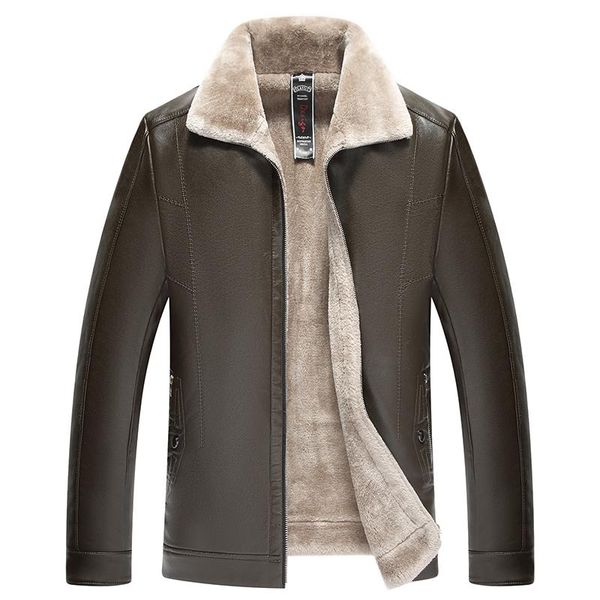 men's fur & faux 2021 high winter quality warm jacket zipper 7xl 6xl 5xl big man leather coat brown black male jackets 8822
men's fur & faux 2021 high winter quality warm jacket zipper 7xl 6xl 5xl big man leather coat brown black male jackets 8822