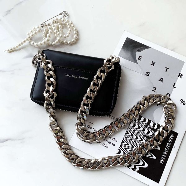 black wallet women thick chain belt shoulder bags mini lipstick pocket fashion crossbody menger handbag and purse
black wallet women thick chain belt shoulder bags mini lipstick pocket fashion crossbody menger handbag and purse
